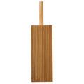 Perie toaleta 5Five Terre Inconnue cu suport cilindric, bambus si polipropilena, 10x10x38 cm, natur
