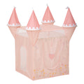 Cort copii Atmosphera tip castel, pop-up cu ferestre si usa, 130x78x78 cm, roz