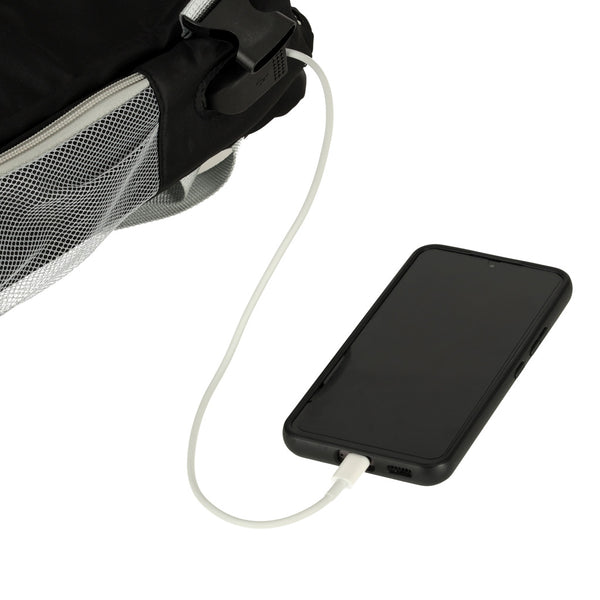 Rucsac de calatorie, 45x28x16 cm, negru – impermeabil, compatibil pentru companii aeriene low cost