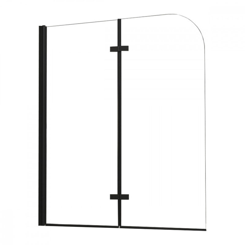 Leziter Paravan de cadă Alor 120x140 cm Negru