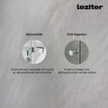 Leziter Paravan de baie Alor 122x140 cm