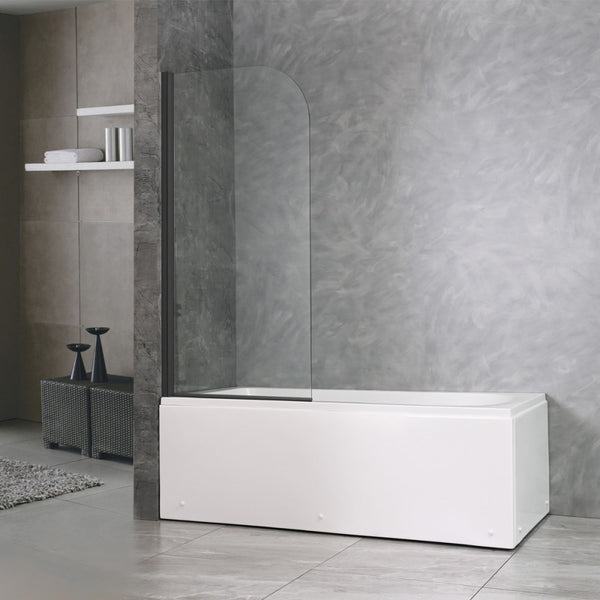 Leziter Paravan de baie Eva 70x140 cm Negru