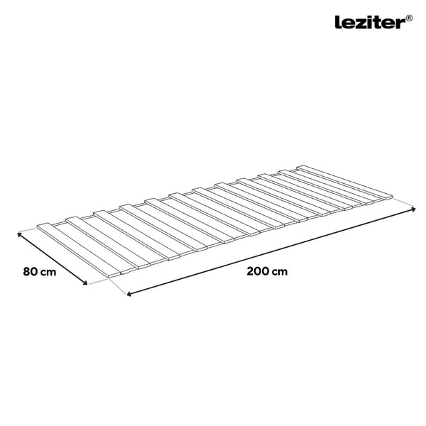 Leziter Cadru de pat drept 80x200 cm