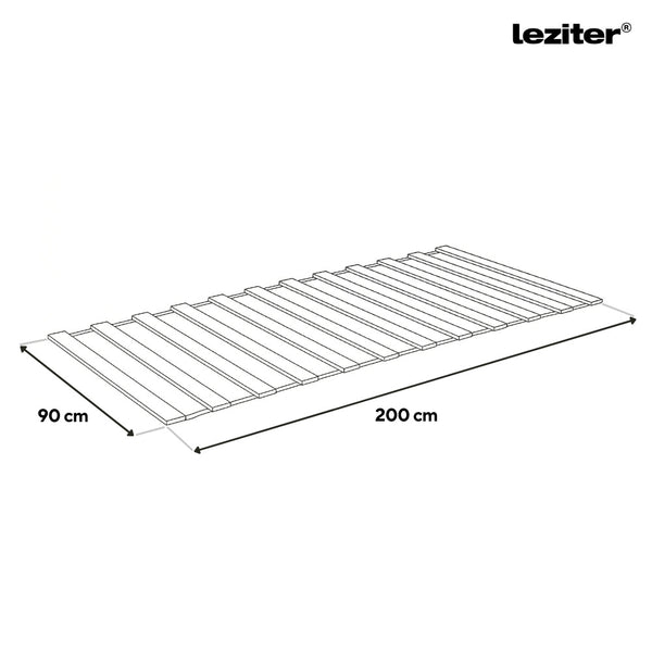Leziter Cadru de pat drept 90x200 cm