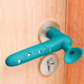 Leziter Doorstop pentru mânerul ușii albastru