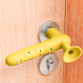 Leziter Doorstop pentru mânerul ușii galben