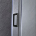 Leziter Ușă de duș Bold cu role 130x195 cm negru