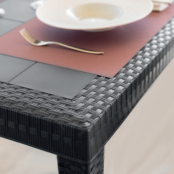 Leziter Set mobilier de grădină Corri 4+1, grafit