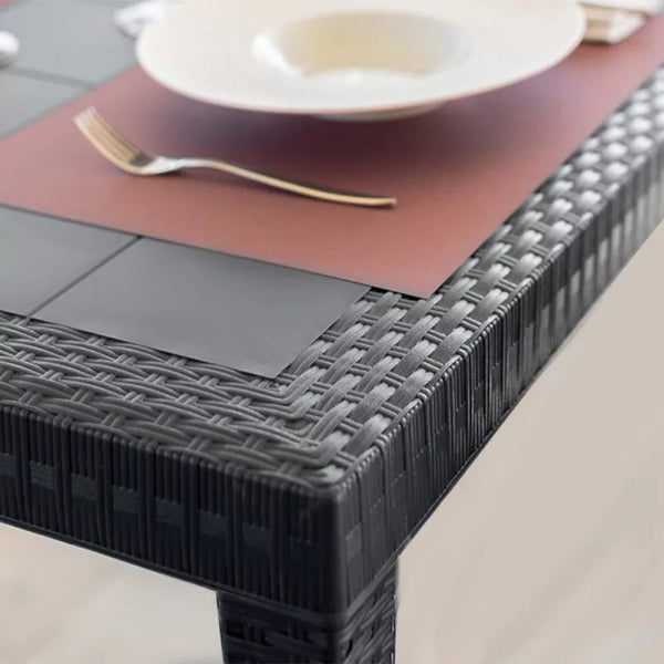 Leziter Set mobilier de grădină Corri 6+1, grafit