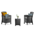Leziter Set mobilier de grădină Lima Balcon, grafit