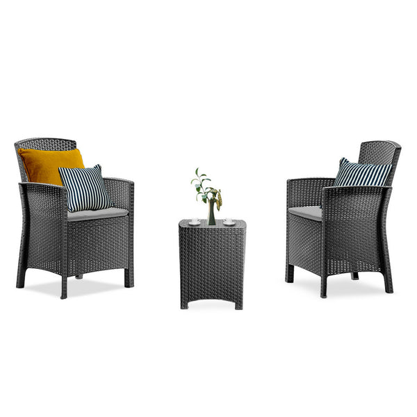 Leziter Set mobilier de grădină Lima Balcon, grafit