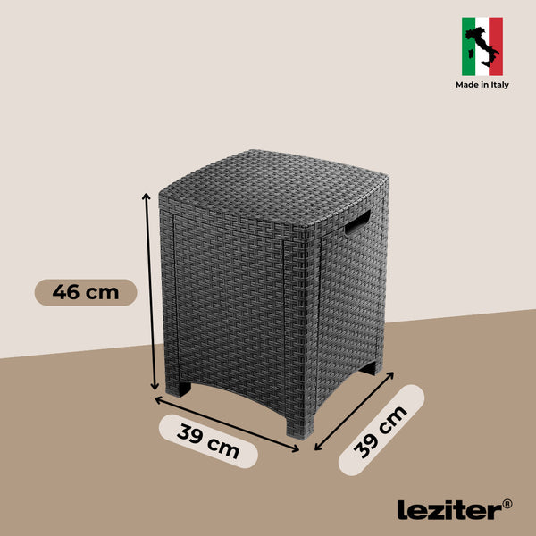 Leziter Set mobilier de grădină Lima Balcon, grafit