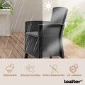 Leziter Set mobilier de grădină Lima Balcon, grafit