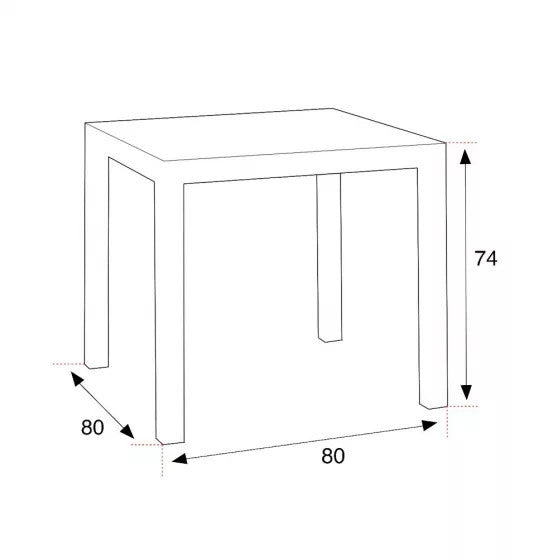 Leziter Set mobilier de grădină Malinda 4+1, grafit