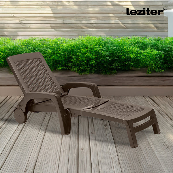 Leziter Șezlong Omaha maro