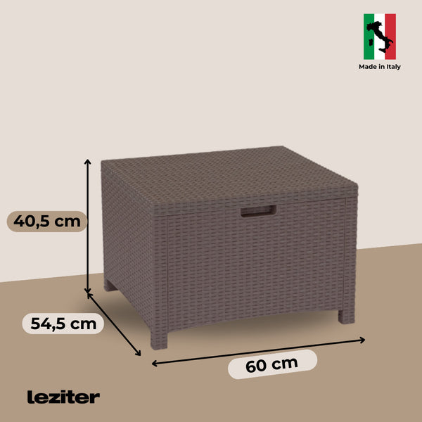 Leziter Set mobilier de grădină Venus Balcon, maro