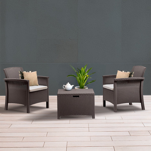 Leziter Set mobilier de grădină Venus Balcony Cappuccino