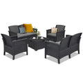Leziter Set de mobilier de grădină Venus Big cu 6 locuri
