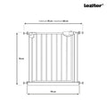 Leziter Grilă de siguranță 75-85 cm