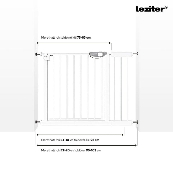 Leziter Grilă de siguranță 75-85 cm