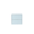 Leziter Boxie 2 sertare dulap de perete 40x40x37 cm albastru