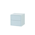 Leziter Boxie 2 sertare dulap de perete 40x40x37 cm albastru