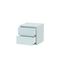 Leziter Boxie 2 sertare dulap de perete 40x40x37 cm albastru
