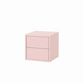 Leziter Boxie 2 sertare dulap de perete 40x40x37 cm roz