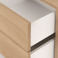 Leziter Boxie dulap de perete cu 2 sertare 40x40x37 cm stejar sonoma