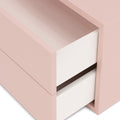Leziter Boxie 2 sertare dulap de perete 40x80x37 cm roz