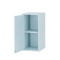 Leziter Boxie 1 ușă dulap de perete 80x40x37 cm albastru
