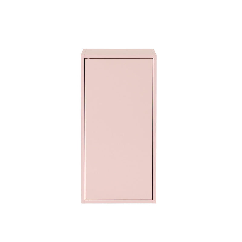 Leziter Boxie 1 ușă dulap de perete 80x40x37 cm roz