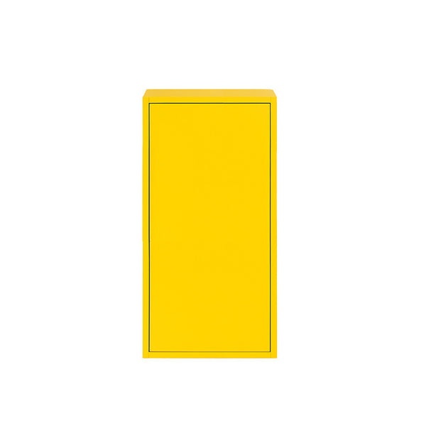 Leziter Boxie 1 ușă dulap de perete 80x40x37 cm galben
