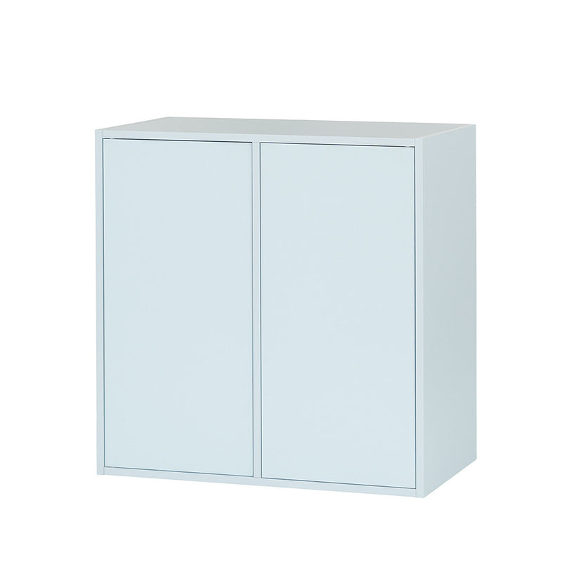 Leziter Boxie 2 uși dulap de perete 80x80x37 cm albastru