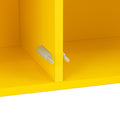 Leziter Boxie 2 uși dulap de perete 80x80x37 cm galben