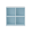 Leziter Boxie dulap de perete deschis 80x80x37 cm albastru