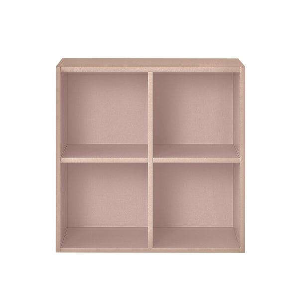 Leziter Boxie dulap de perete deschis 80x80x37 cm roz