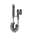 Leziter Azure Robinet de duș pentru bidet negru