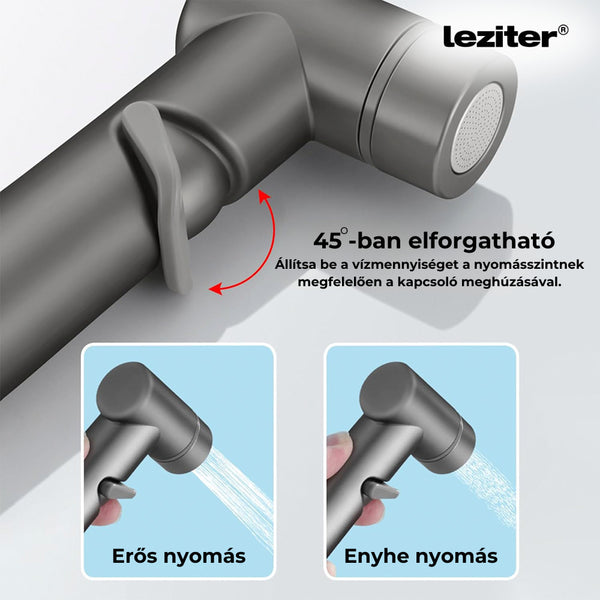 Leziter Azure Robinet de duș pentru bidet Chrome