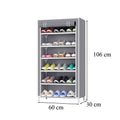 Leziter Dulap pentru pantofi LCSZ-01 gri