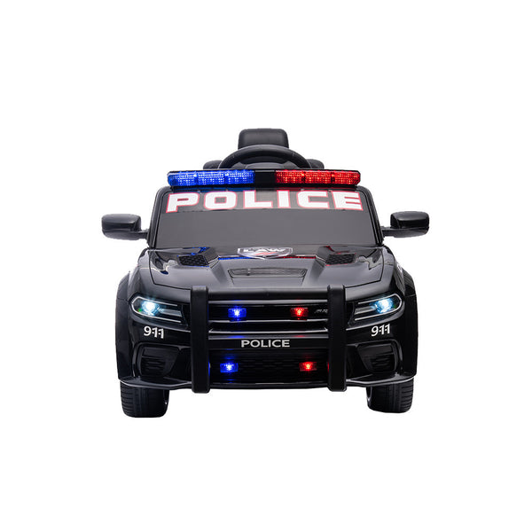 Leziter Mașină de poliție electrică Dodge neagră