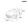 Leziter Mașină electrică AMG Mercedes-Benz neagră
