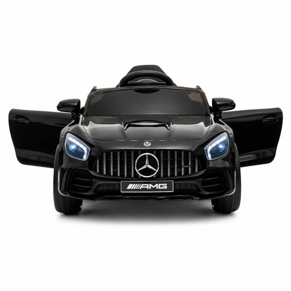 Leziter Mașină electrică AMG Mercedes-Benz neagră