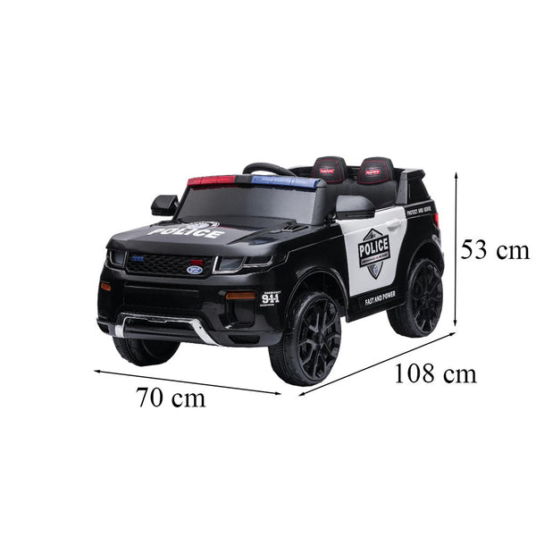 Leziter Mașină de poliție electrică neagră