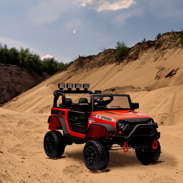 Leziter SUV electric roșu