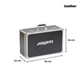 Leziter Hrănirea barca sac negru 53x34x24 cm