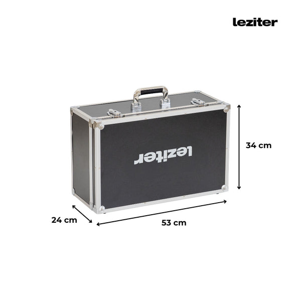 Leziter Hrănirea barca sac negru 53x34x24 cm