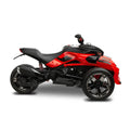 Leziter ATV electric cu 3 roți roșu