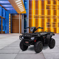 Leziter Quad electric negru