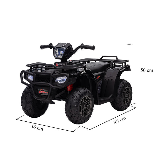 Leziter Quad electric negru
